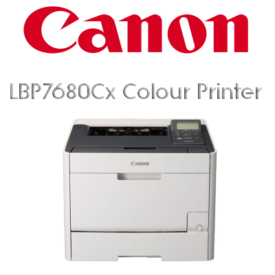 Canon Laser Printer Color on Canon I Sensys Lbp7680cx Colour Laser Printer   Mfd Solutions